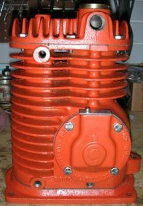 Old Campbell Hausfeld Air Compressor Refurbished