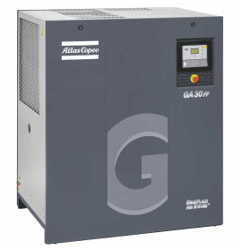 GA 37 VSD compressor motor converter timeout