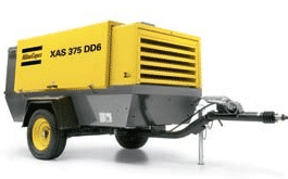 Atlas Copco XAS 375 air compressor