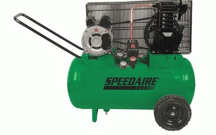 3Z323C is similar in shape and size to this Speedaire compressor