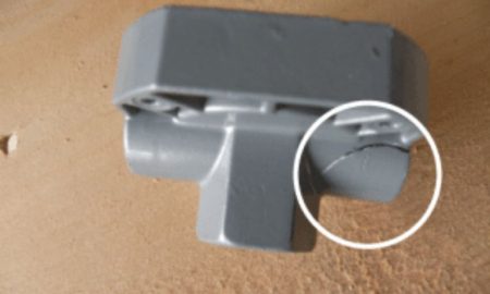 Broken Compressor Pressure Switch Manifold