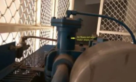 Quincy Air Compressor Leaks Air