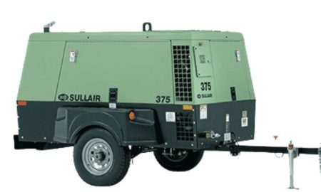 Sullair 375 Construction Air Compressor