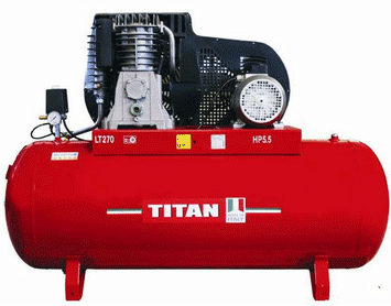 Titan compressor 270LT Belt Drive