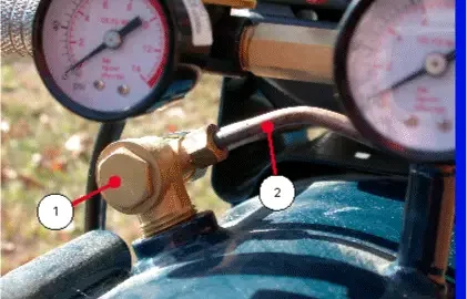 Why does my air compressor line get hot?