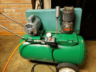 My rebuilt Speedaire air compressor - Photo 1