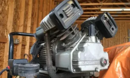 Determine Make And Model Of Sanborn Air Compressor To Find Parts?
